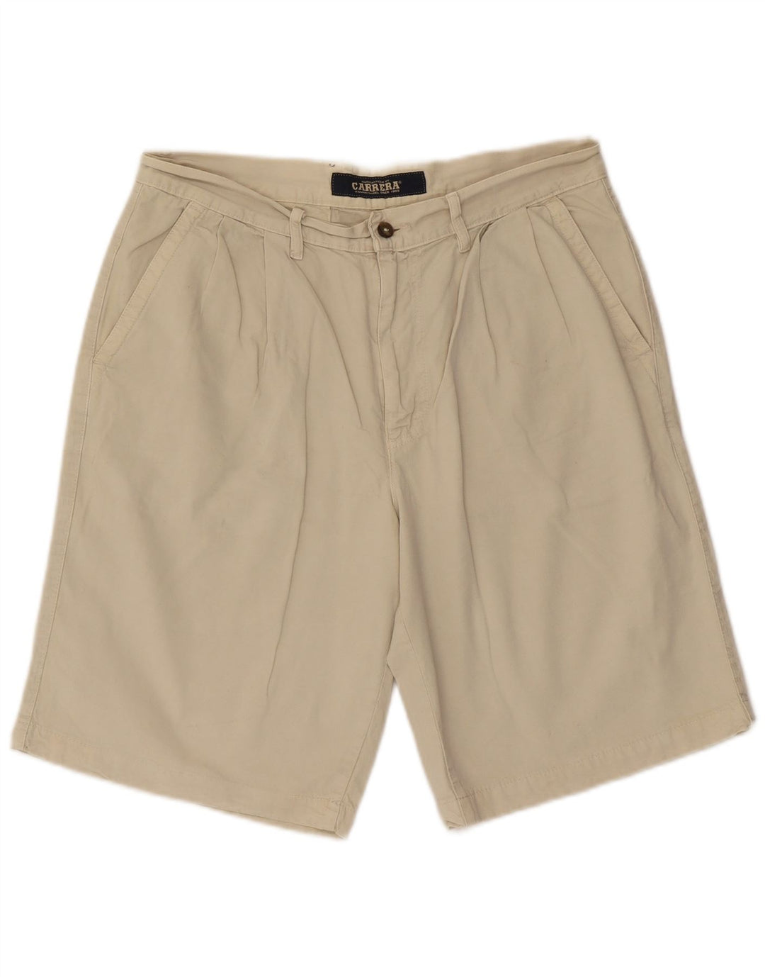 Carrera Herren Pegged Chino Shorts W32 Mittelbeige