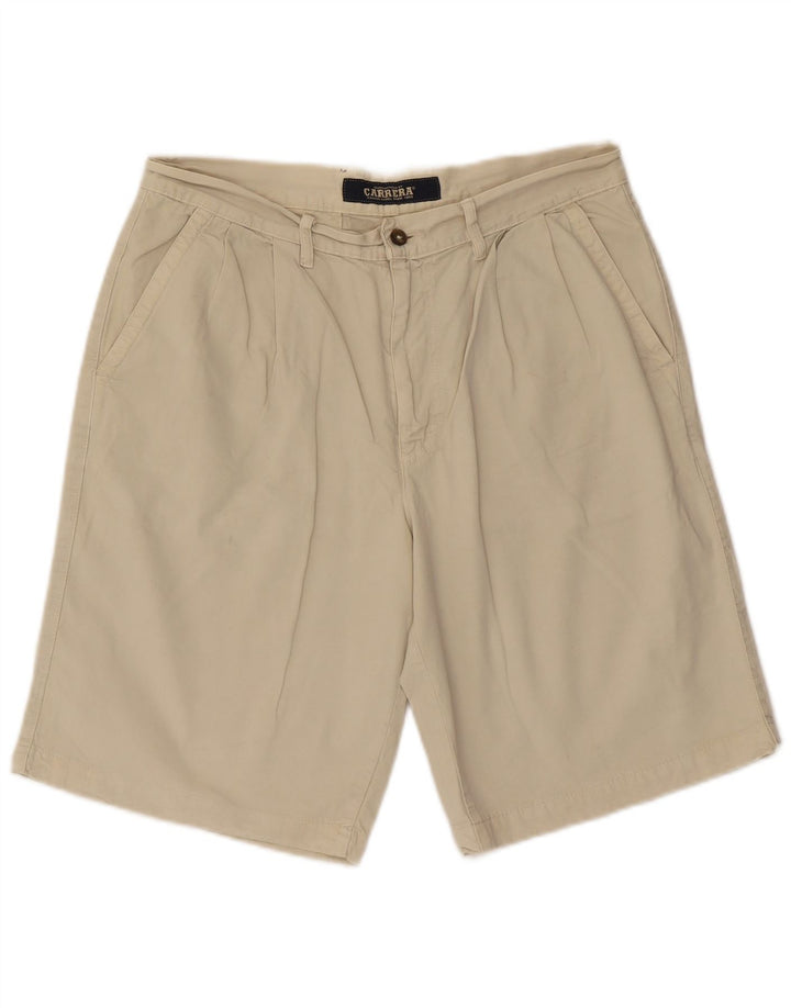 Carrera Herren Pegged Chino Shorts W32 Mittelbeige