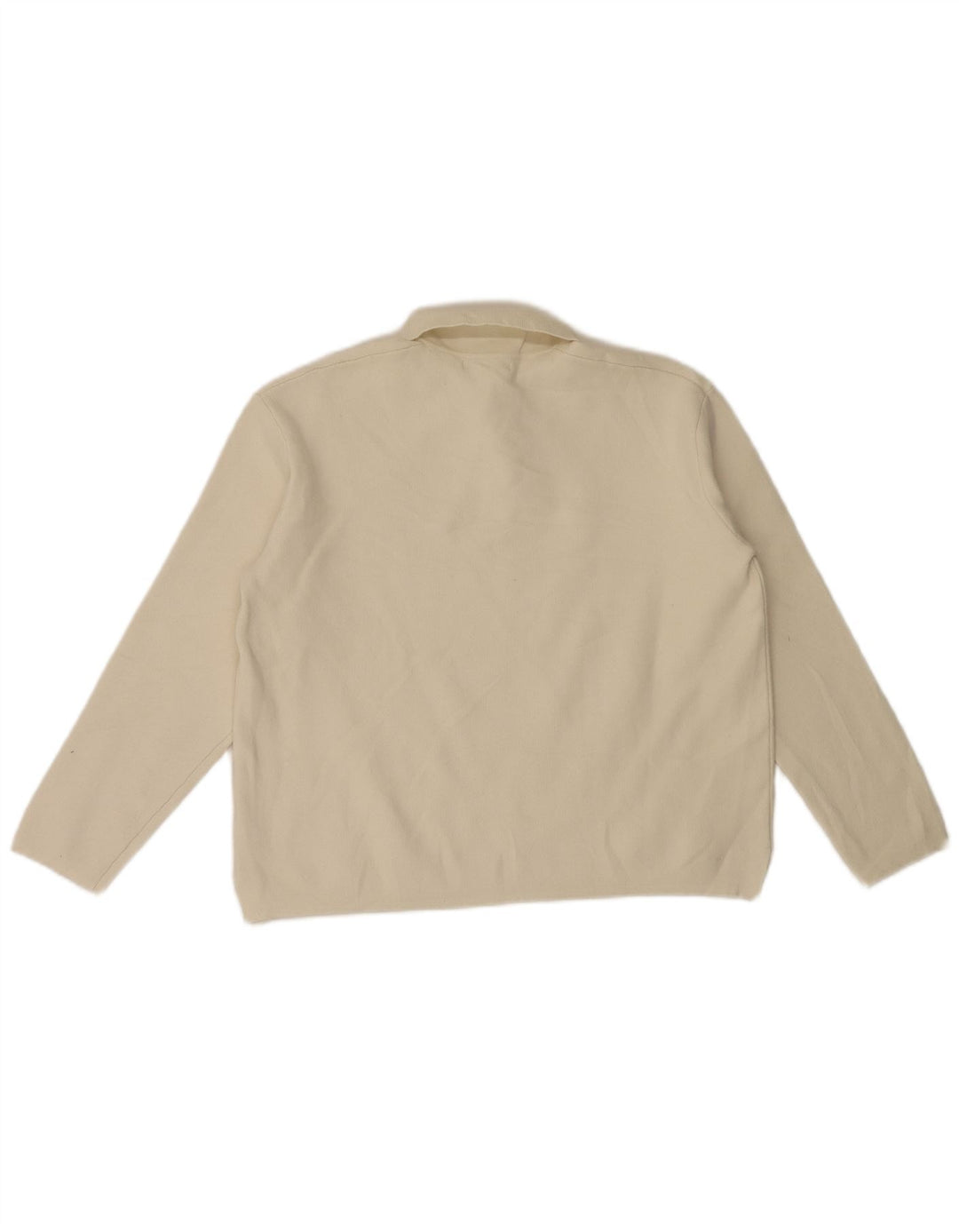 Zara Herren-Pullover mit Rollkragen, Größe S, gebrochenes Weiß