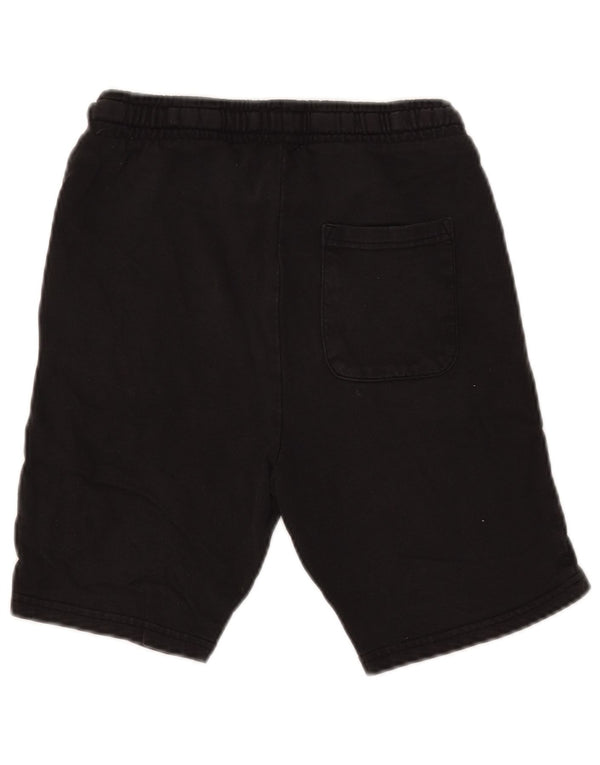 Jack Wills Jungen-Sportshorts mit Grafik, 12–13 Jahre, schwarze Baumwolle