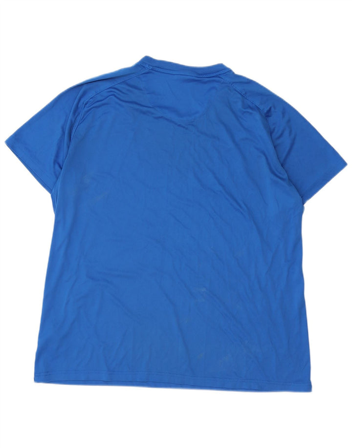 NIKE Herren T-Shirt Top 2XL Blau Polyester