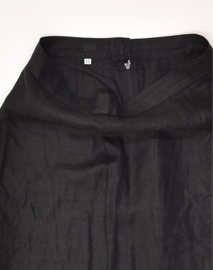VINTAGE Womens Straight Skirt IT 42 Medium W26 Black | Vintage Vintage | Thrift | Second-Hand Vintage | Used Clothing | Messina Hembry 