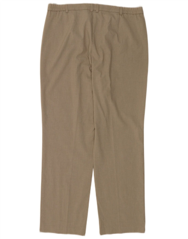 Marks & Spencer Damen gerade Anzughose UK 14 Medium W32 L28 Grau