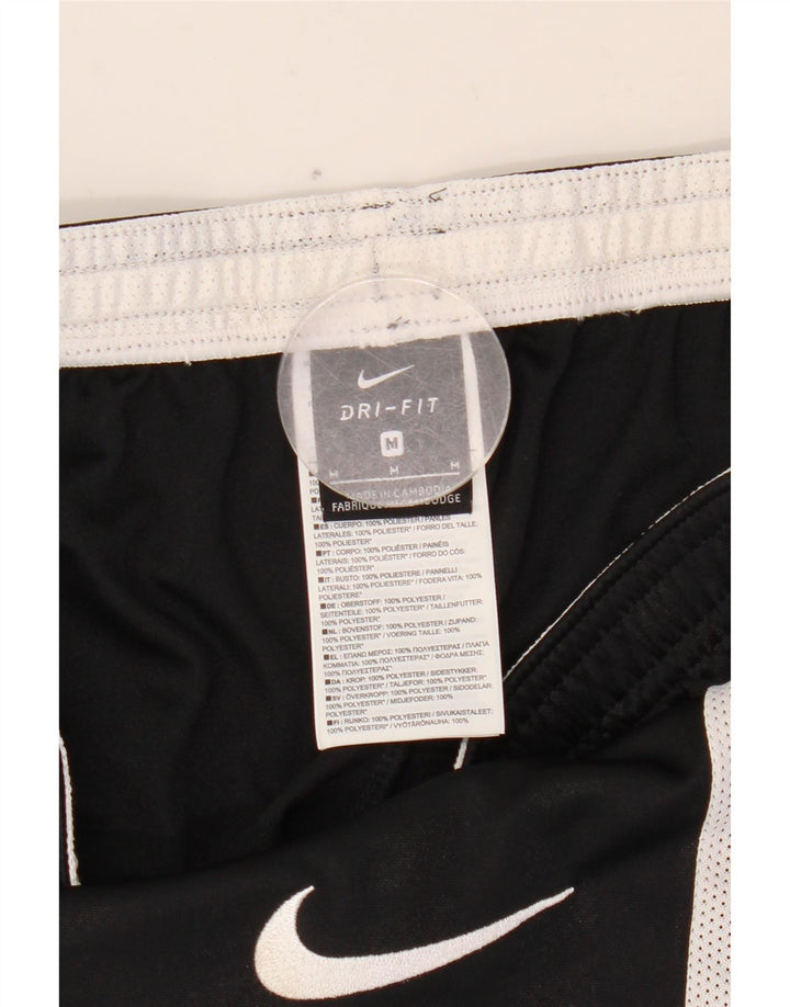 Nike Herren Dri Fit Sportshorts Mittelschwarzes Colourblock-Polyester
