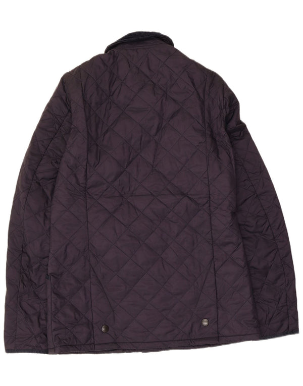 Barbour Herren Steppjacke UK 36 Small Marineblau