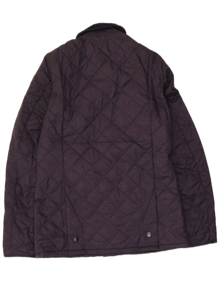 Barbour Herren Steppjacke UK 36 Small Marineblau