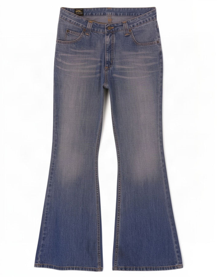 Lee Herren Schlagjeans W32 L33 Blaue Baumwolle
