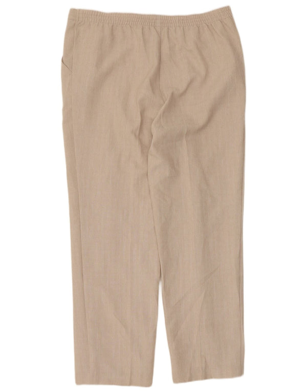 Marks & Spencer Damen Gerade Freizeithose UK 14 Large W36 L28 Beige