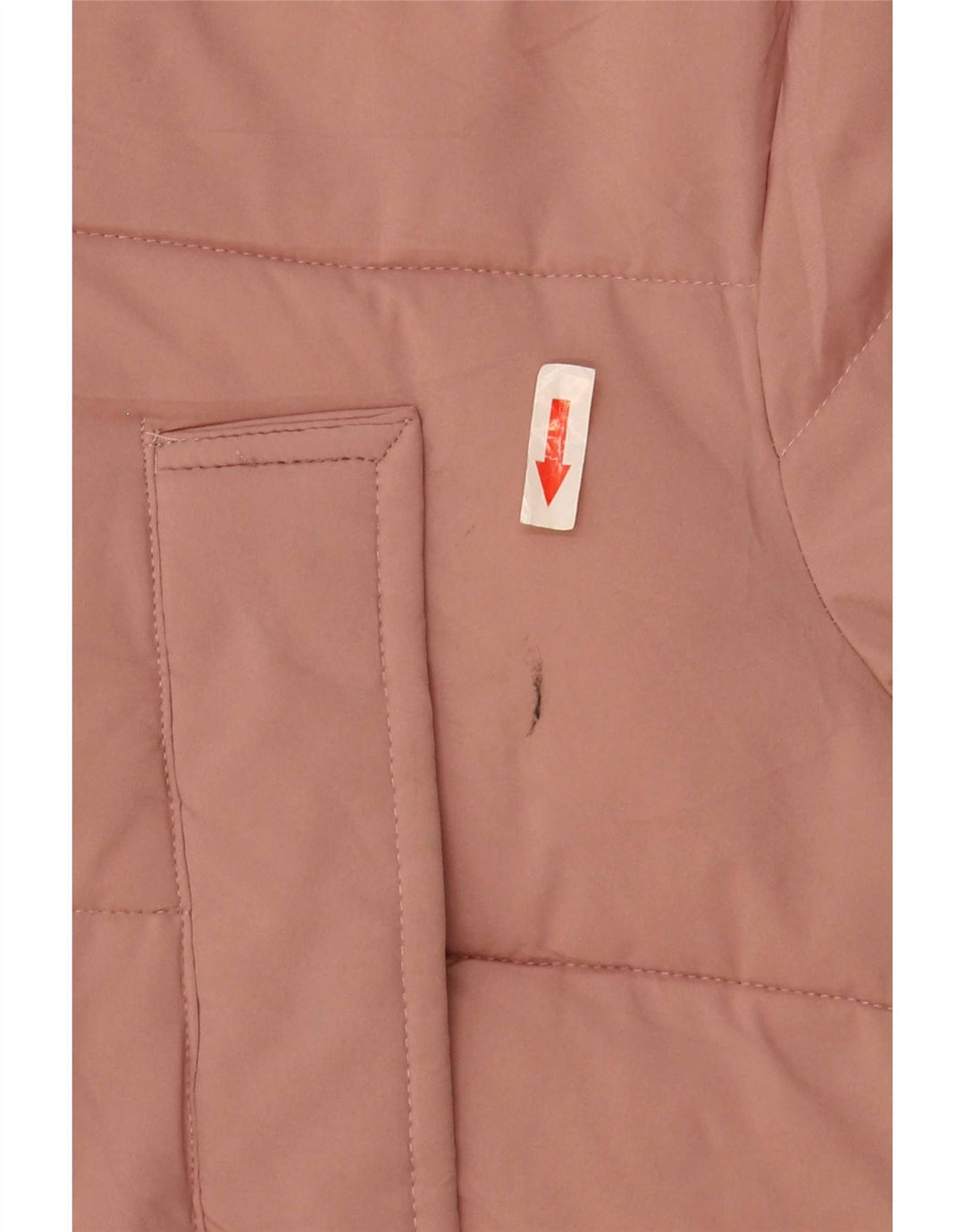 Marks & Spencer Damen-Übergröße, gepolsterter Mantel mit Kapuze, UK 18, XL, Rosa, Polyester