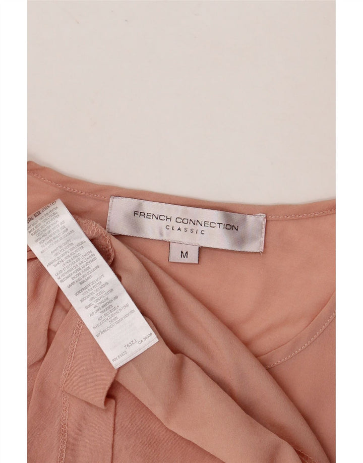 FRENCH CONNECTION Damen-Blusenoberteil UK 12 Mittelrosa Polyester