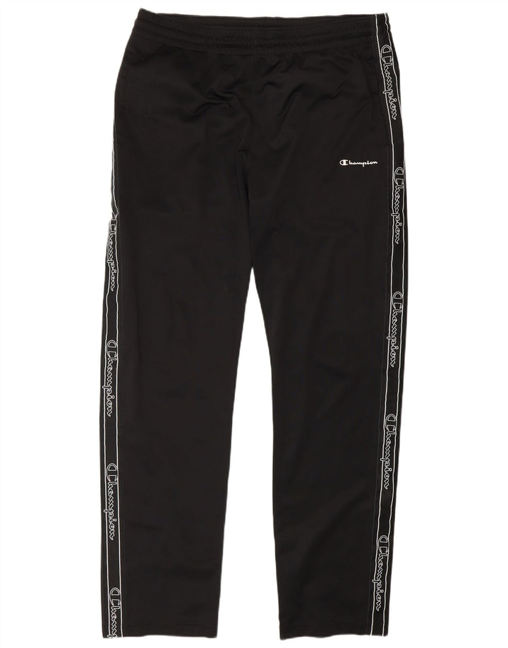 Champion Herren-Trainingshose mit Grafik, XL, Schwarz