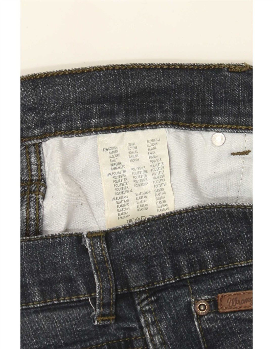 Wrangler Herren Texas Stretch Straight Jeans W40 L32 Blaue Baumwolle