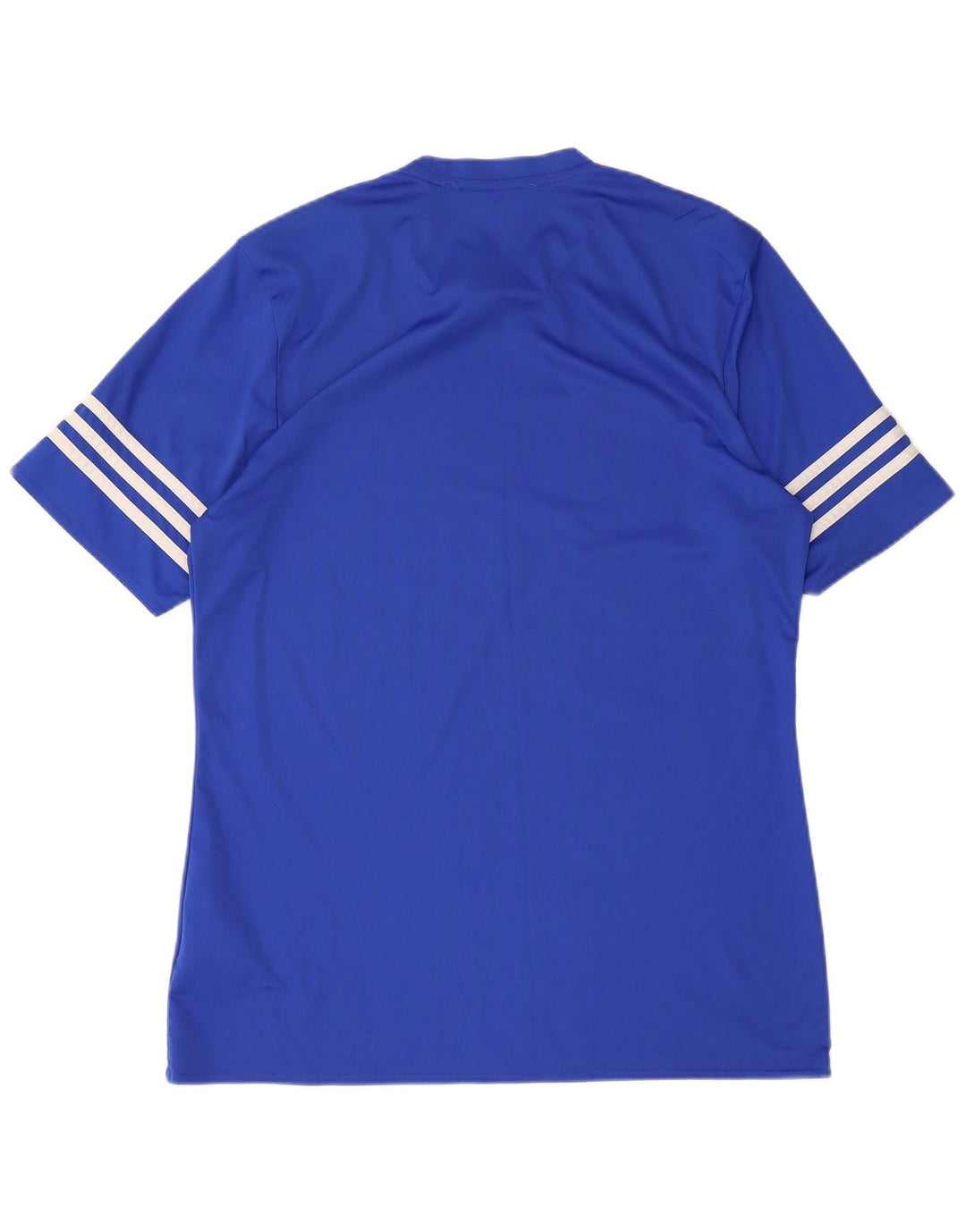 Adidas Herren Climalite T-Shirt Top Mittelblaues Polyester