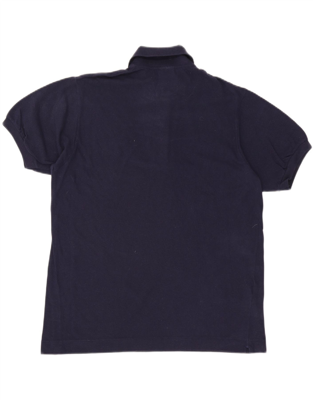 LACOSTE Herren-Poloshirt, Größe 5, groß, marineblaue Baumwolle