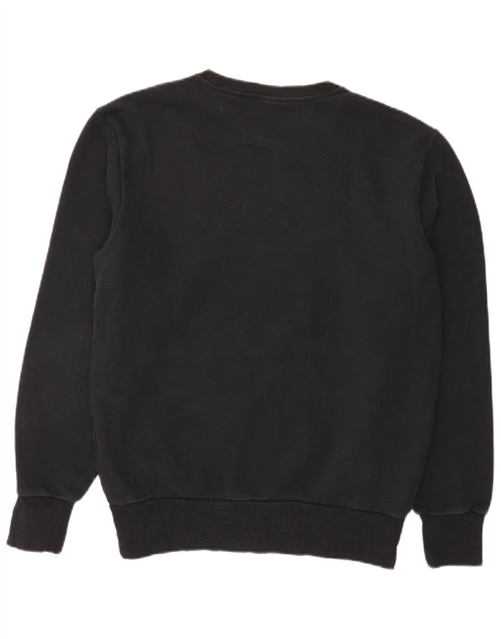 ELLESSE Herren-Sweatshirt-Pullover, mittelschwarz, Baumwolle