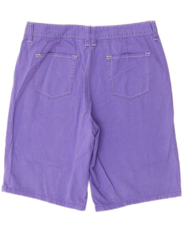 Boden Damen Chinoshorts UK 14 Large W32 Lila Baumwolle
