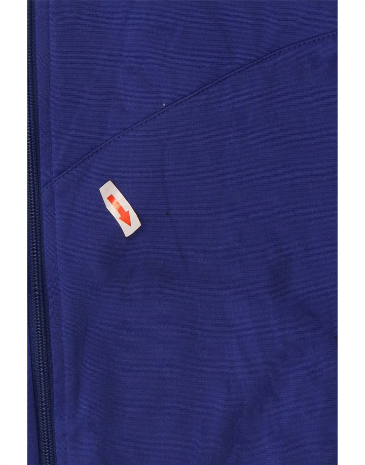 Champion Herren-Trainingsanzugoberteil mit lockerer Passform und Grafik, Größe S, Blau, Farbblock