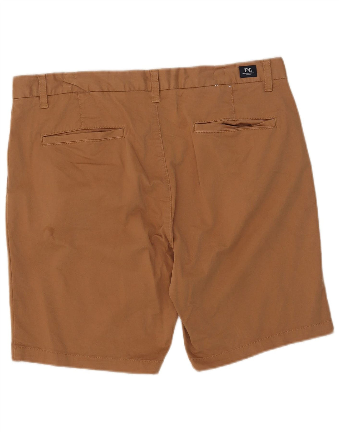 French Connection Herren-Chinoshorts, W36, groß, braune Baumwolle
