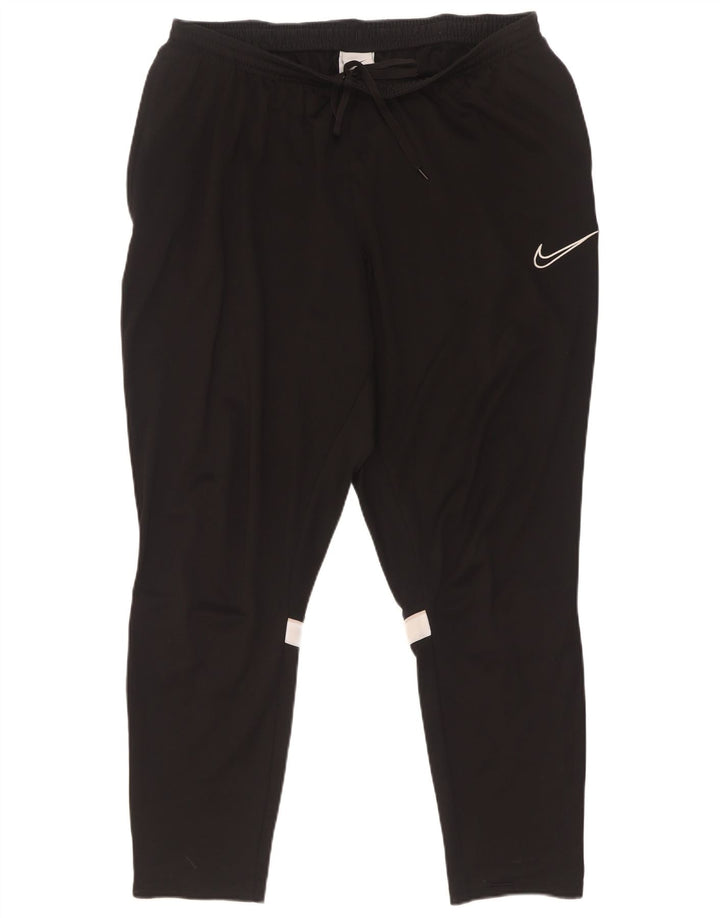 Nike Herren Dri Fit Trainingshose 2XL Schwarz Colourblock Polyester