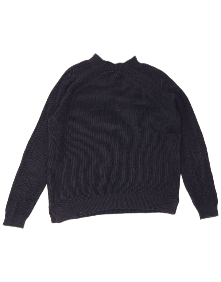 Crew Clothing Damen-Pullover mit Rollkragen, Gr. 12, mittleres Marineblau