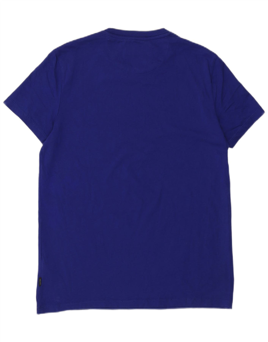 Calvin Klein Herren T-Shirt Top Small Blau Baumwolle