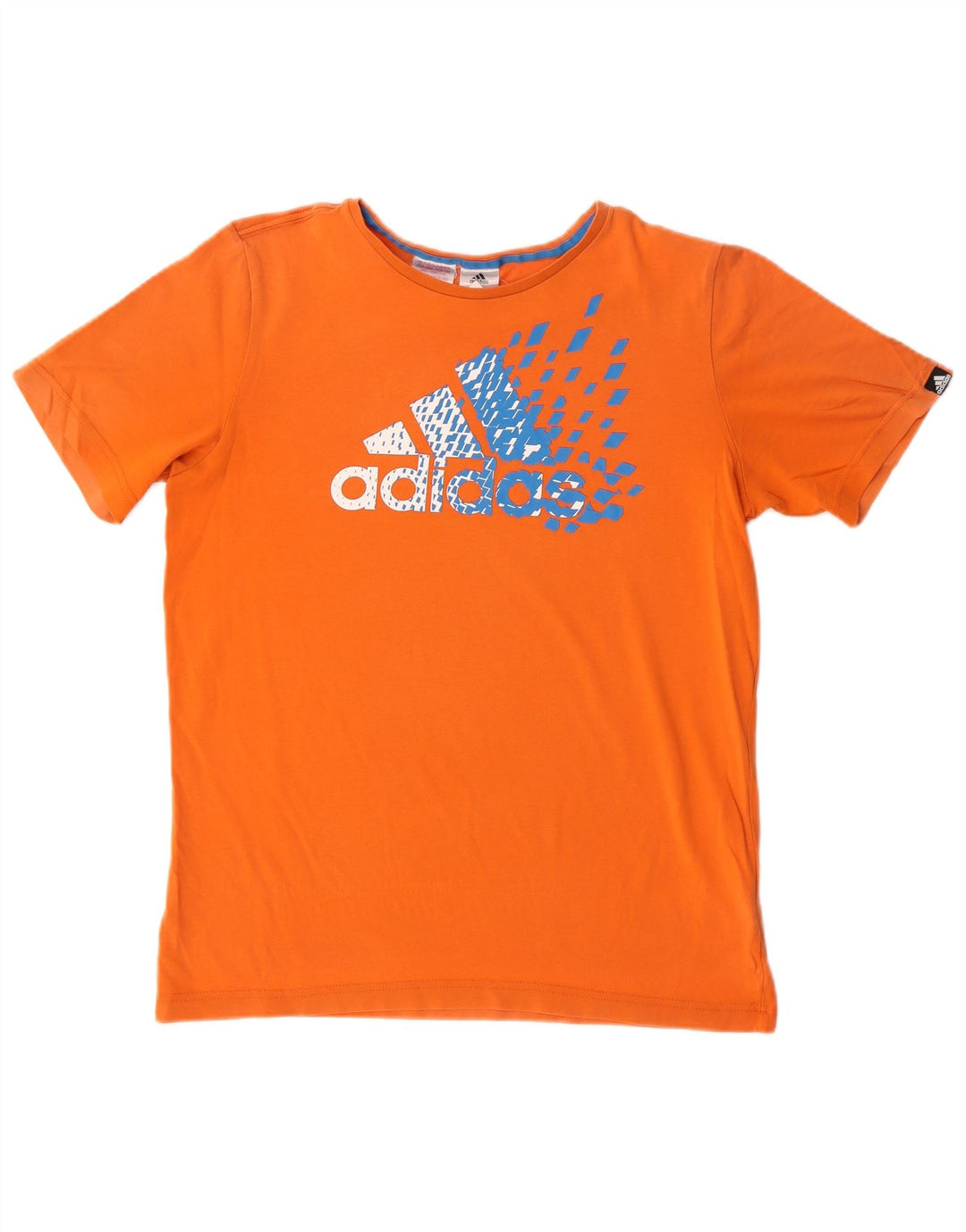 Adidas Jungen Grafik T-Shirt Top 15-16 Jahre Orange Baumwolle