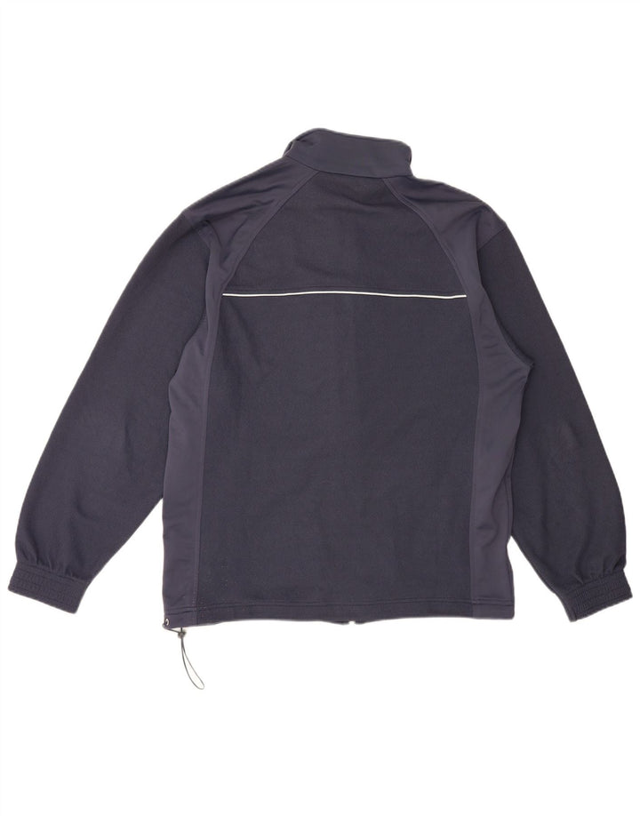 Lotto Herren-Trainingsanzugoberteil, UK-Größe 40/42, Größe L, Marineblau, Polyester