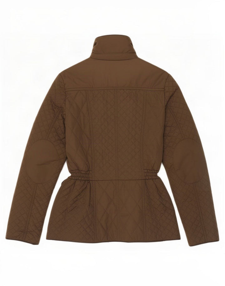 Monsoon Damen Steppjacke UK 12 Medium Khaki Polyester