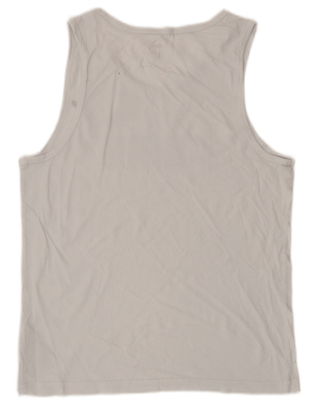 Puma Damen Graphic Vest Top UK 14 Mittelweiße Baumwolle