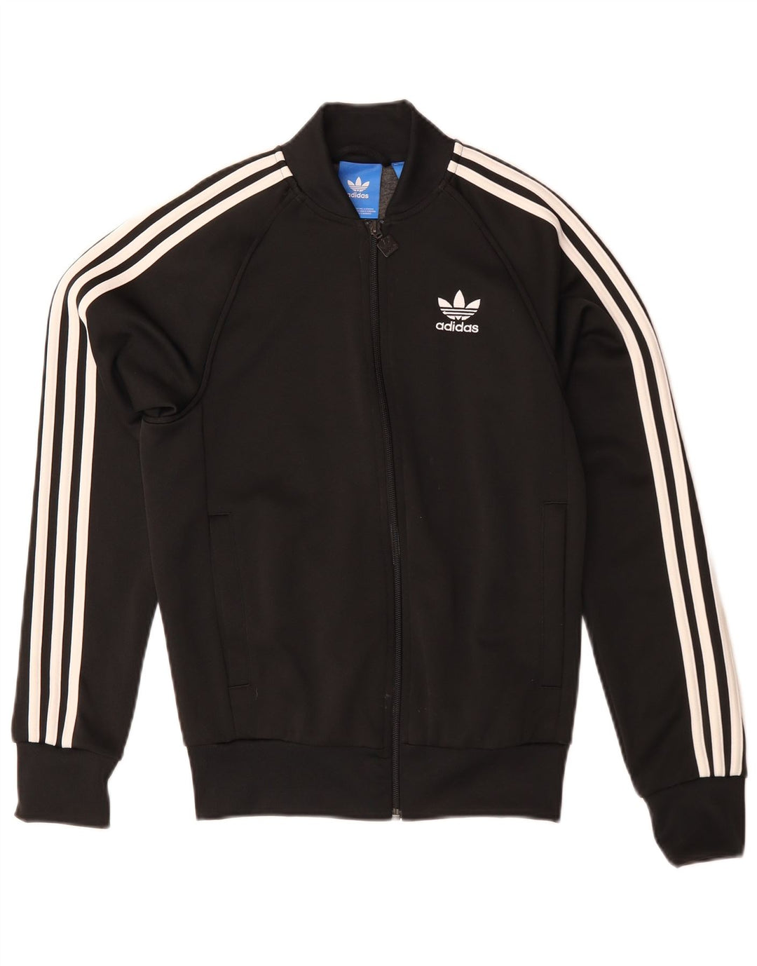 Adidas Herren Trainingsanzug Top Jacke XS Schwarz Polyester