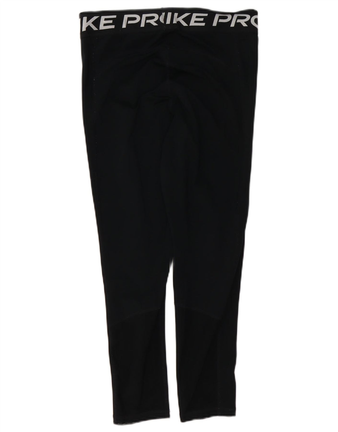 NIKE Womens Dri Fit Graphic Leggings UK 12 Mittelschwarzes Polyester