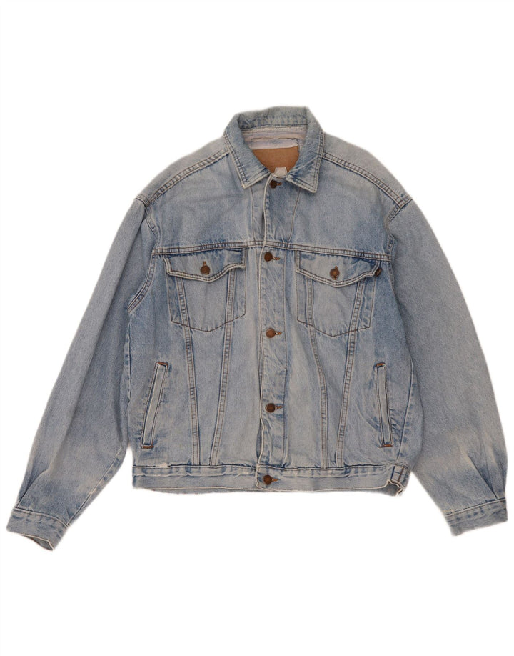 Wampum Herren Jeansjacke UK 38 Mittelblau