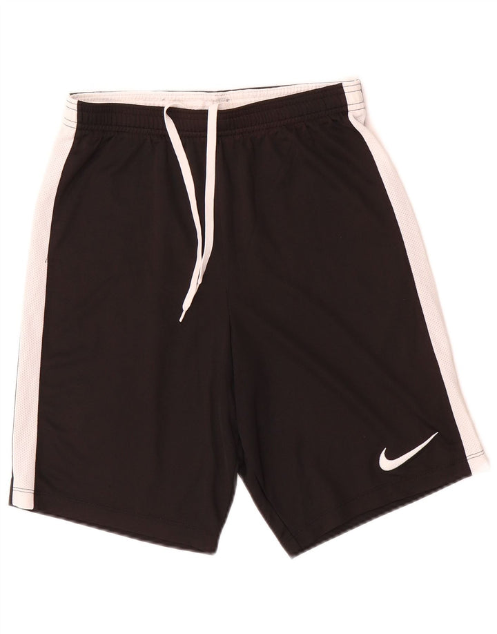 Nike Herren Dri Fit Sportshorts, Größe S, Schwarz, Farbblock-Polyester