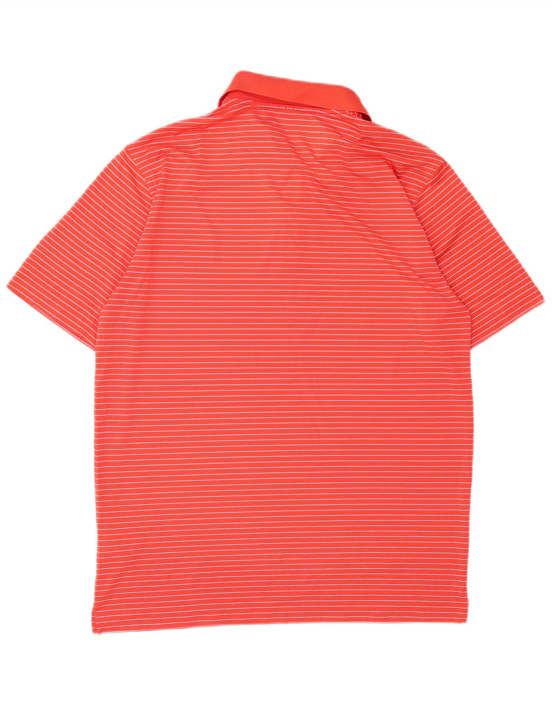 Nike Herren Dri Fit Poloshirt Mittelrot gestreift Polyester