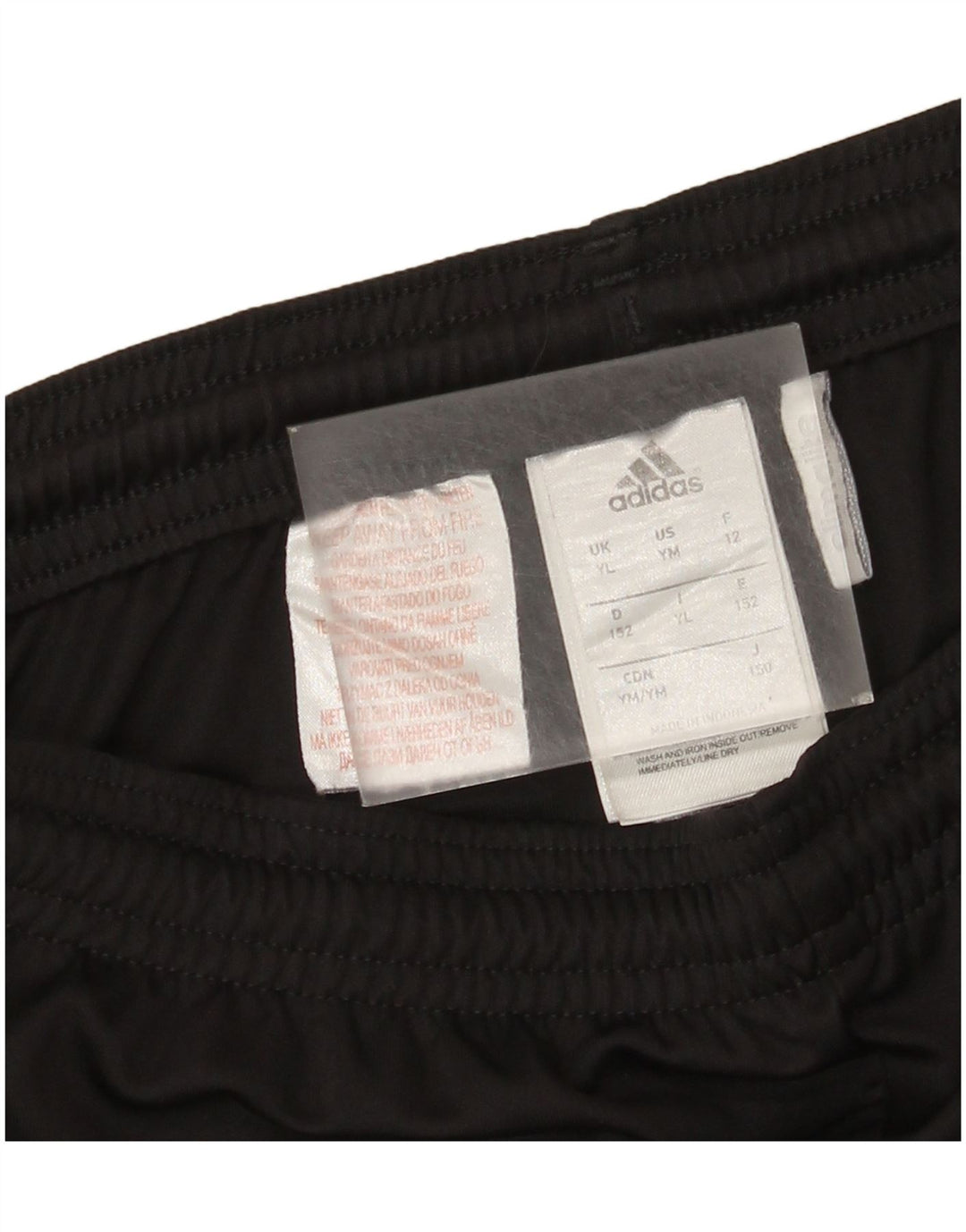 Adidas Jungen Climalite Sport Shorts 12–13 Jahre Large Schwarz Polyester