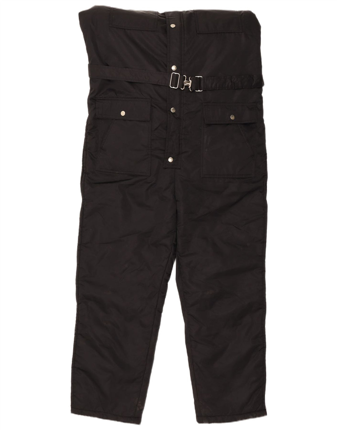 Sears Work Leisure Herren-Skioverall mit Kapuze, groß, aus schwarzem Nylon