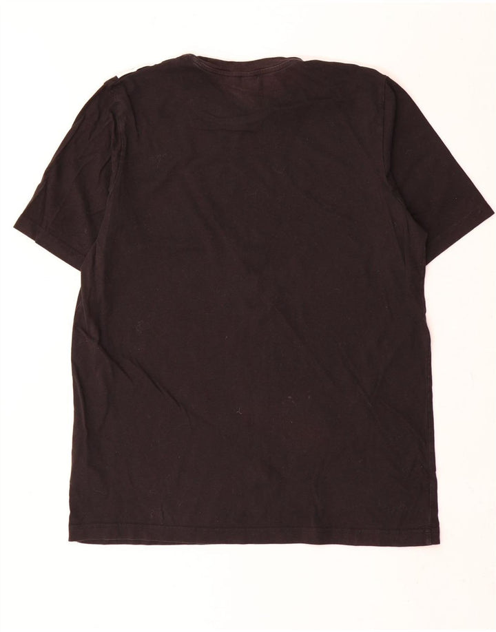 Adidas Herren T-Shirt Top Large Schwarz Baumwolle