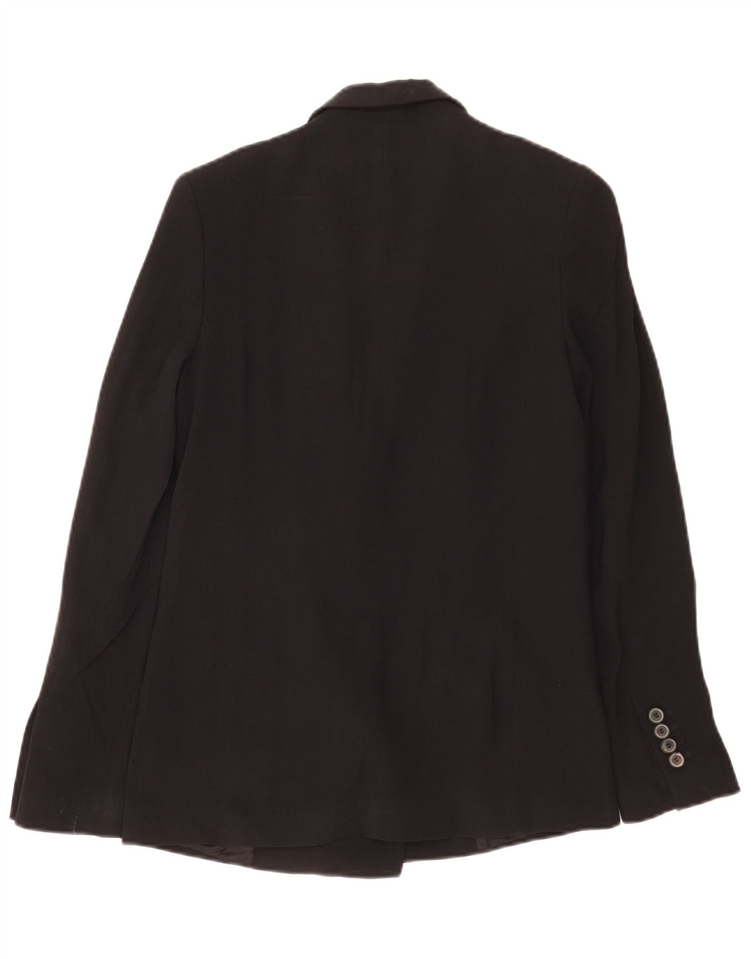 Zweireihiger Blazer für Damen von Zara, Gr. 10, Größe S, Schwarz, Acetat