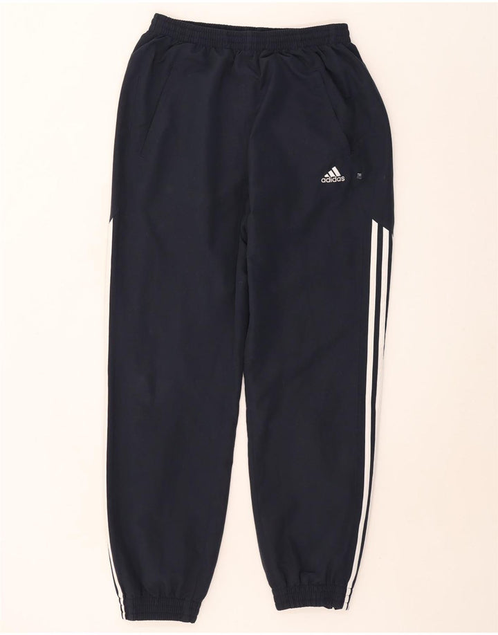 Adidas Herren-Trainingshose, Joggers, mittleres Marineblau, Polyester