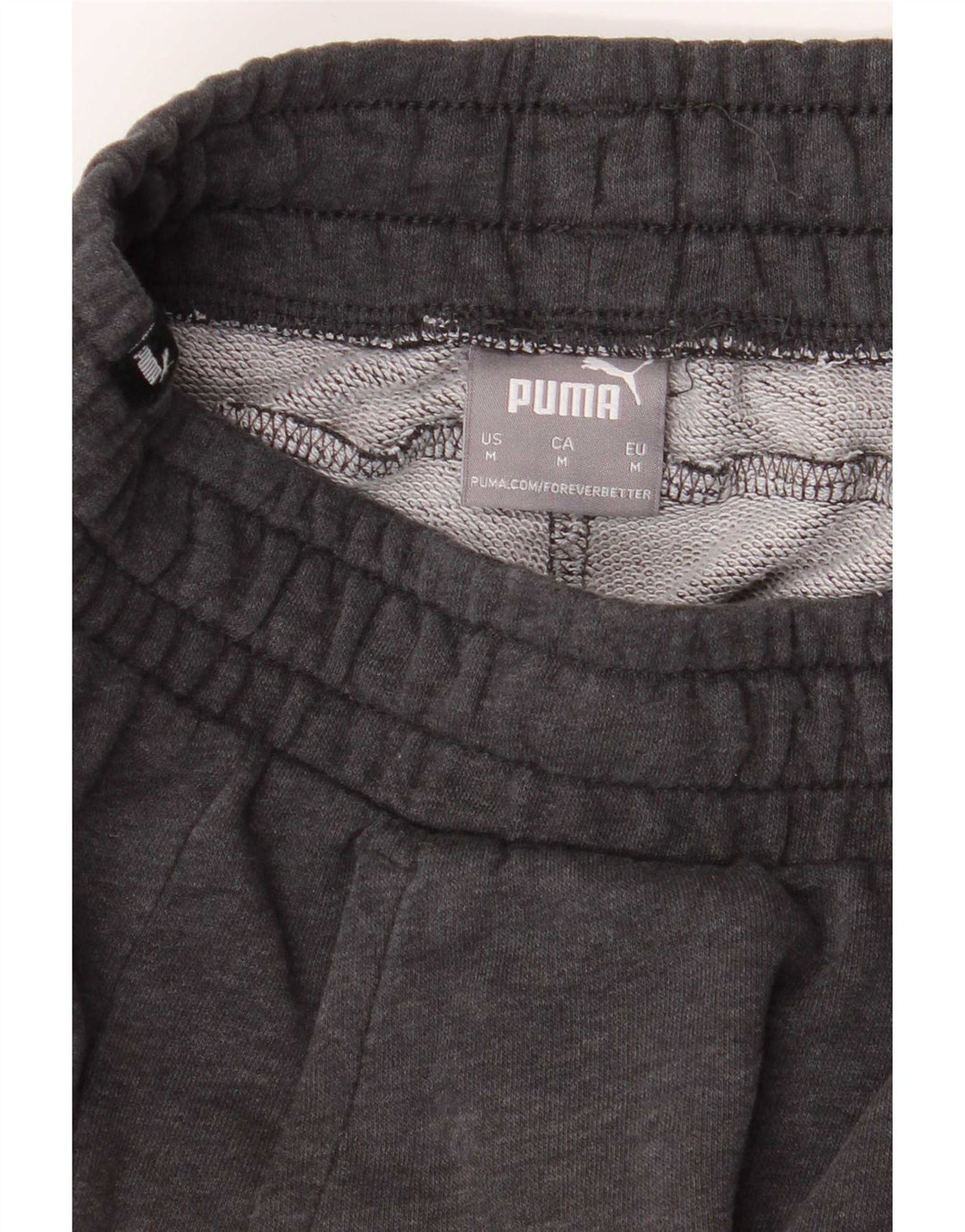 Puma Herren-Trainingshose, Jogginghose, mittelgraue Baumwolle