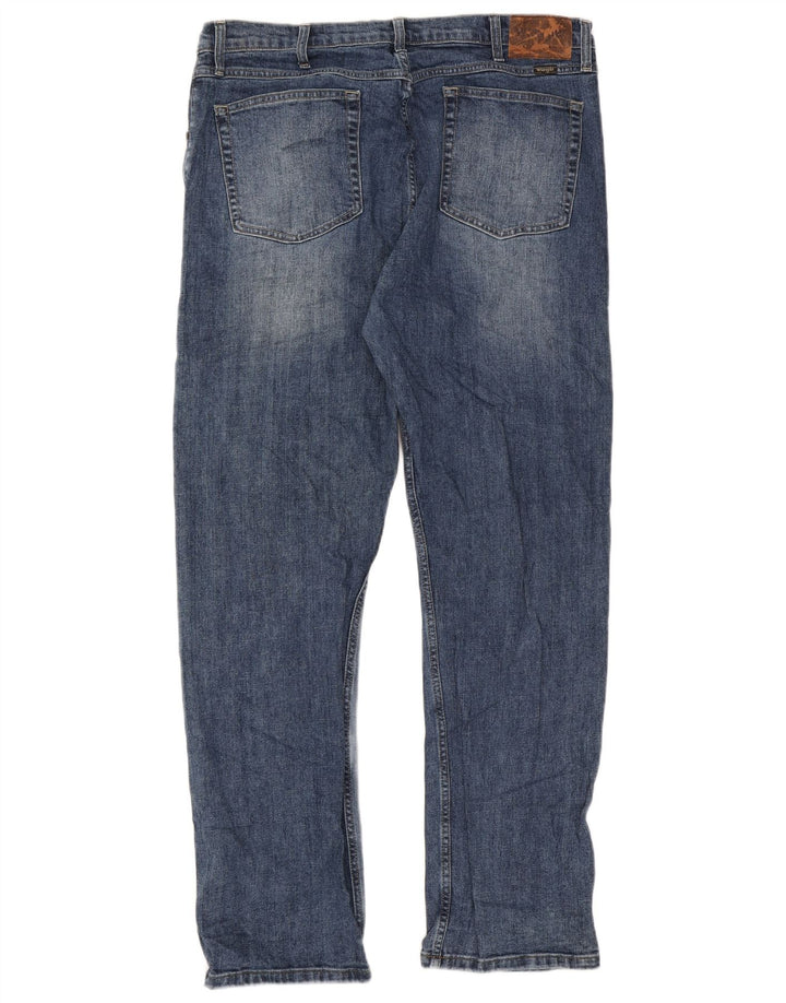 Wrangler Herren-Jeans mit normaler Passform, gerade Passform, W38, L32, Blau, Baumwolle