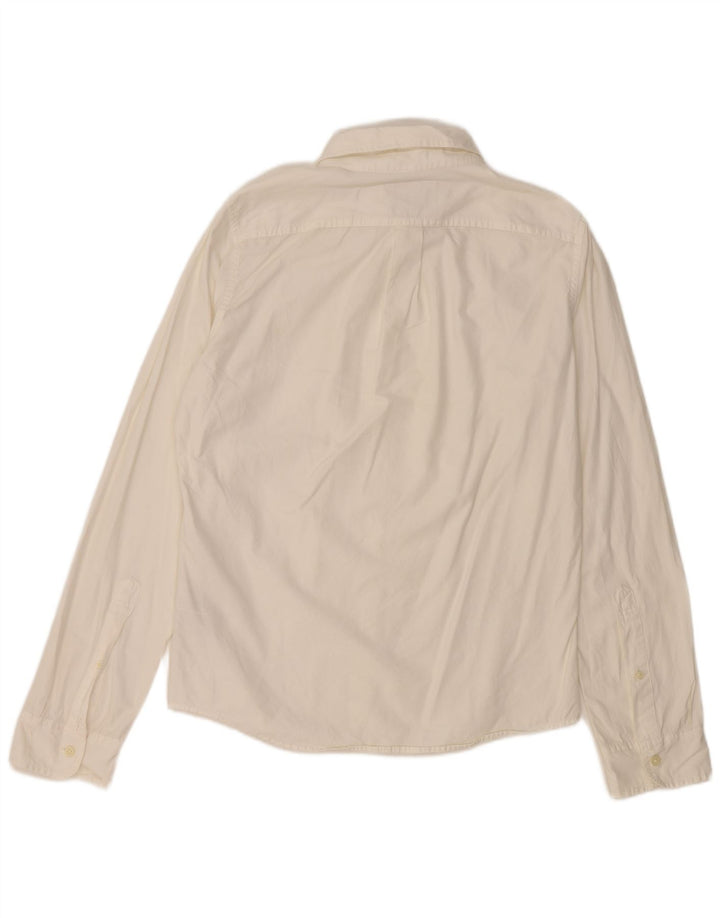 Abercrombie & Fitch Herren-Muskelhemd, Größe L, aus weißer Baumwolle