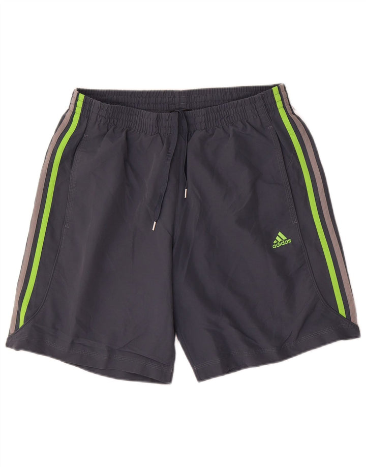 Adidas Herren Climalite Sport Shorts Mittelgraues Polyester