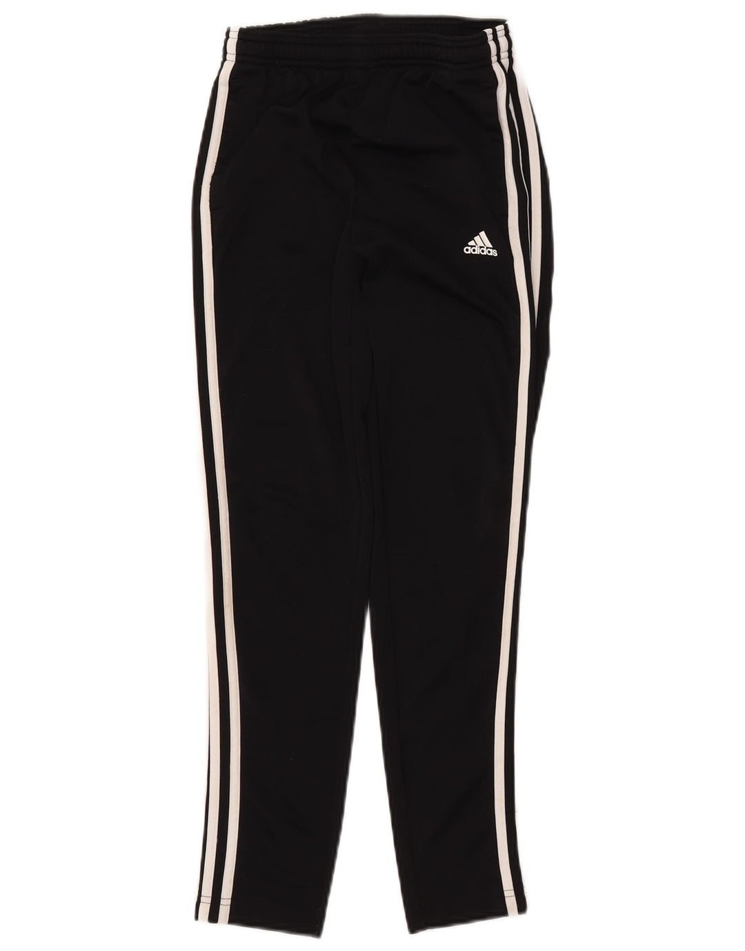 ADIDAS Mädchen-Trainingshose, 11–12 Jahre, schwarzes Polyester