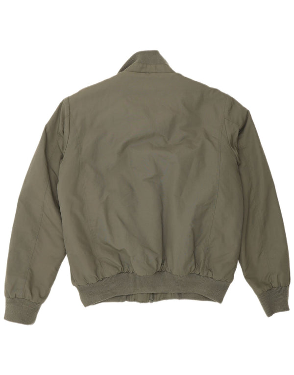 Kappa Herren Sherpa Bomberjacke UK 38 Medium Khaki Nylon