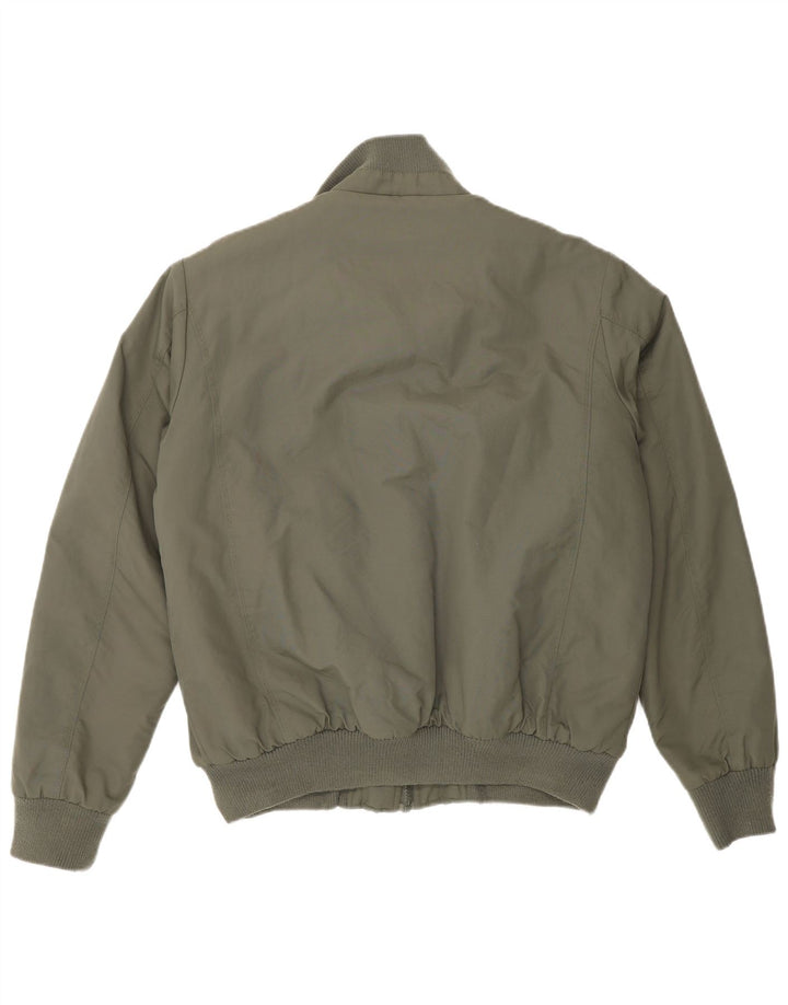 Kappa Herren Sherpa Bomberjacke UK 38 Medium Khaki Nylon
