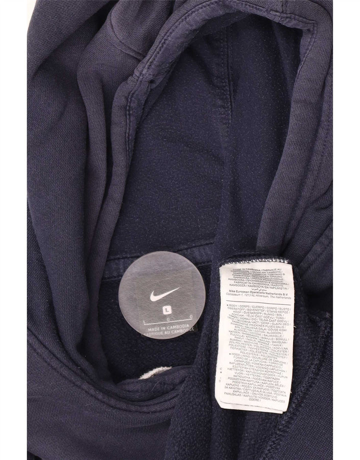 Nike Herren Kapuzenpullover, groß, marineblau, Baumwolle