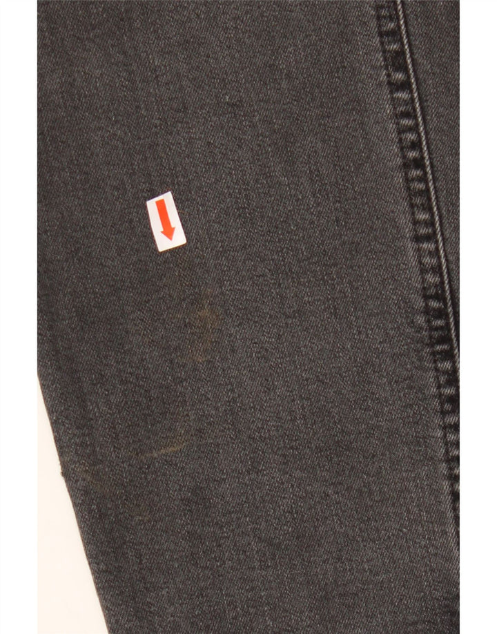 Lee Herren Arvin Slim Jeans W30 L34 Schwarze Baumwolle