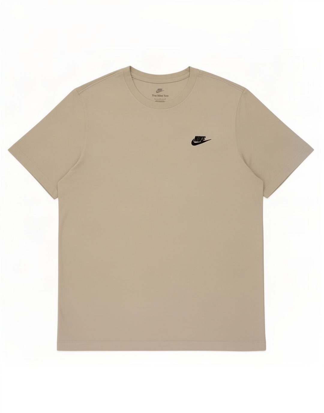 Nike Herren T-Shirt Top Large Beige Baumwolle