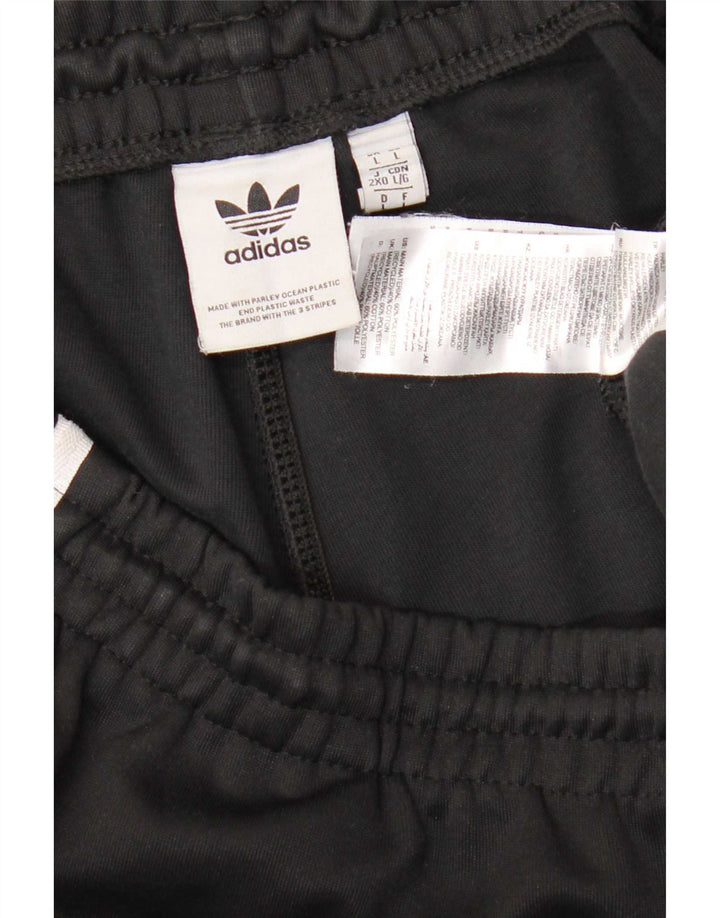 Adidas Herren-Trainingshose, Jogginghose, Größe L, Schwarz, Polyester